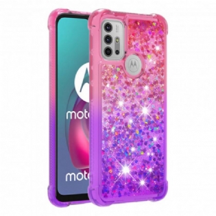 Mobilcover Moto G30 / G10 Pailletter Farver