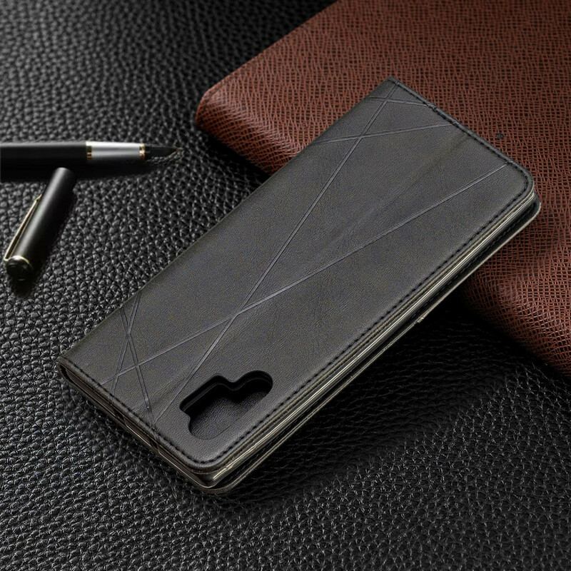 Cover Samsung Galaxy Note 10 Plus Flip Cover Kunstner Stil
