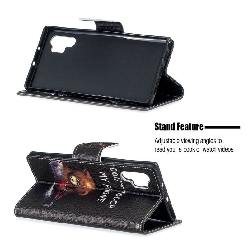 Flip Cover Samsung Galaxy Note 10 Plus Farlig Bjørn