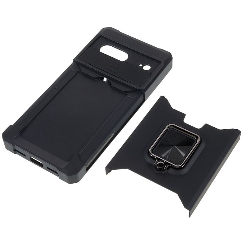 Cover Google Pixel 7 Ring-støtte Og Kortholder