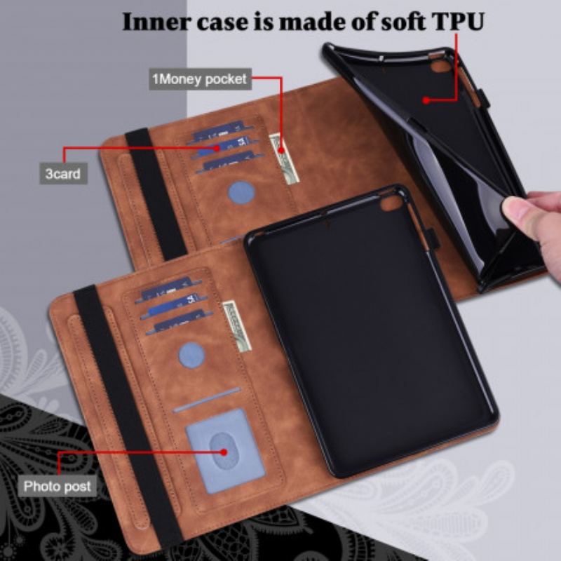 Etui Xiaomi Pad 5 Blomsterdesign