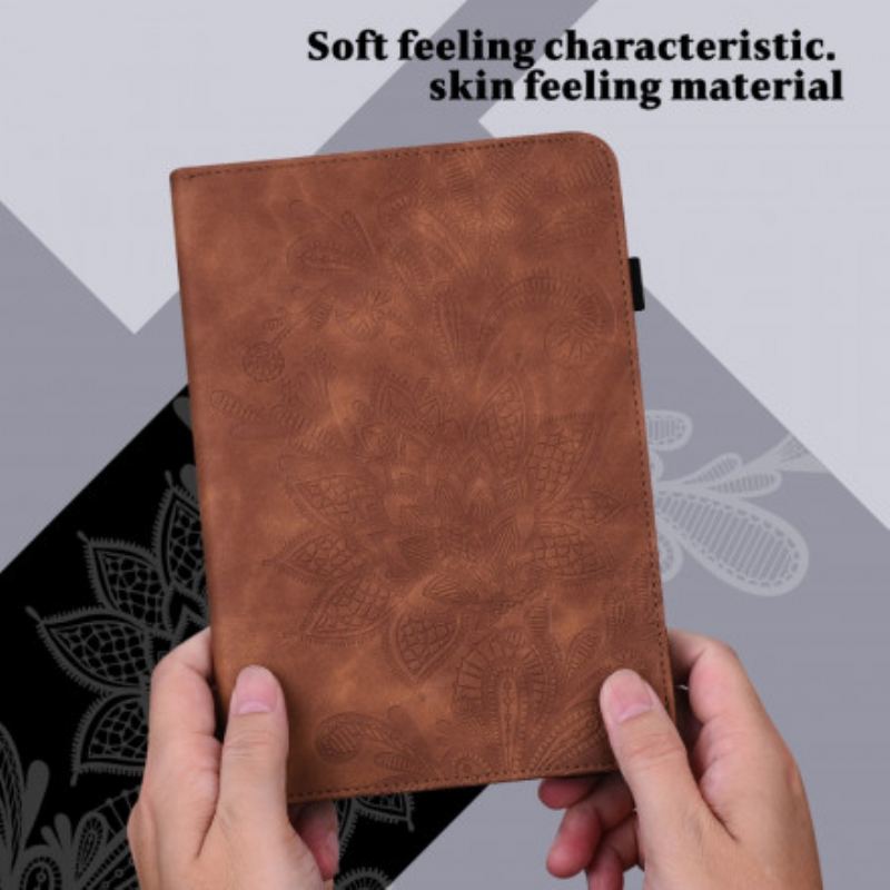 Etui Xiaomi Pad 5 Blomsterdesign