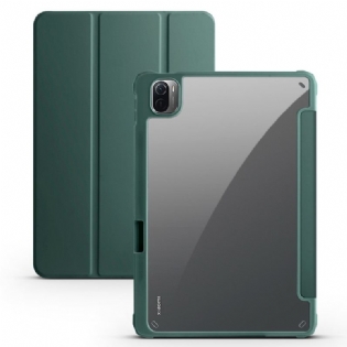 Læder Cover Xiaomi Pad 5 Stiv Plast Og Klar Akryl