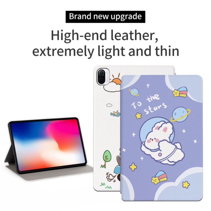 Mobilcover Xiaomi Pad 5 Ja Hej Imiteret Læder