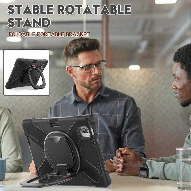 Mobilcover Xiaomi Pad 5 Ultra Resistent Roterende Ring