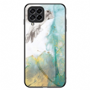 Cover Samsung Galaxy M33 5G Marmor Hærdet Glas