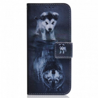 Flip Cover Samsung Galaxy M33 5G Hvalpe Drøm