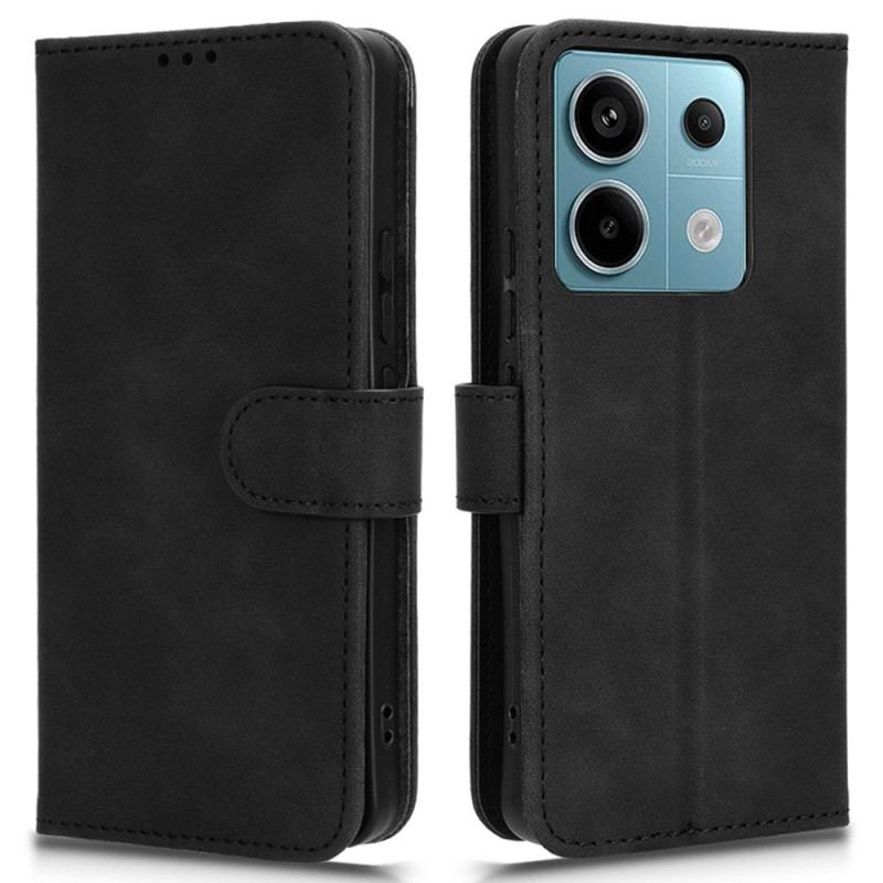 Flip Cover Til Xiaomi Redmi Note 13 5g Ruskindseffekt