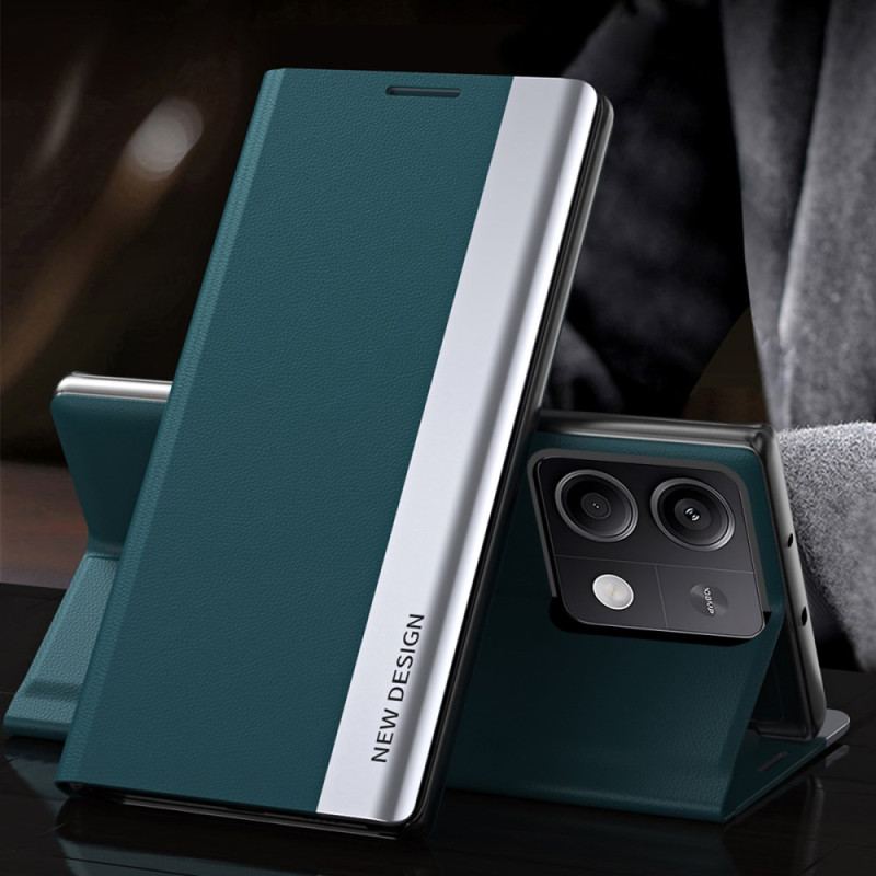 Læder Cover Xiaomi Redmi Note 13 5g Nyt Design