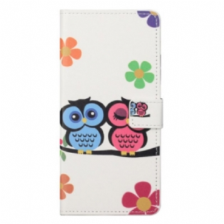 Læder Cover Xiaomi Redmi Note 13 5g Telefon Etui Uglepar