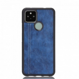 Cover Google Pixel 5 Couture Lædereffekt