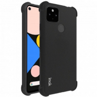 Cover Google Pixel 5 Fleksibel Silikone Med Film Til Imak Skærm