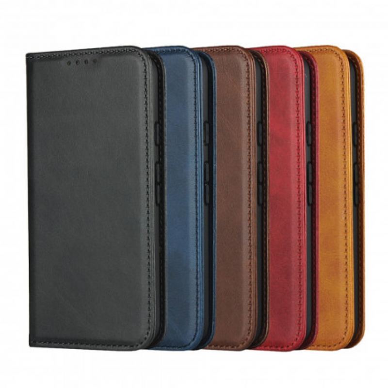 Cover Google Pixel 5 Flip Cover Split Læder