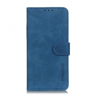 Flip Cover Google Pixel 5 Khazneh Vintage Lædereffekt