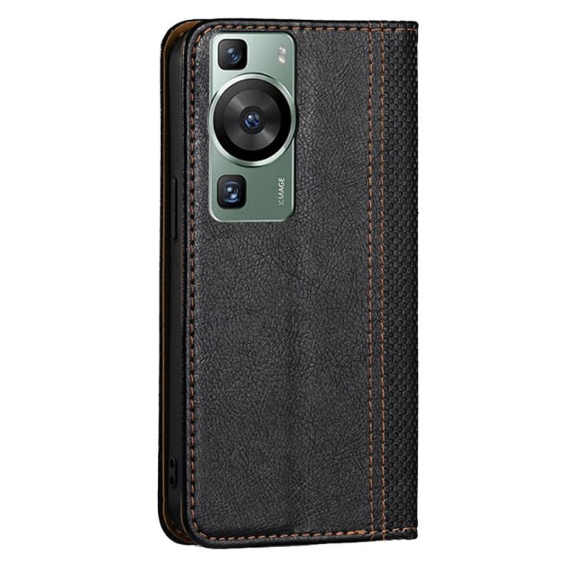 Cover Huawei P60 Pro Flip Cover Årgang