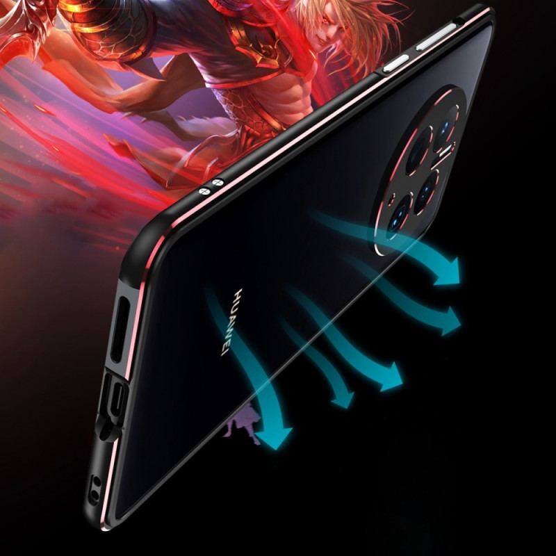 Mobilcover Huawei Mate 50 Pro Beskyttelsessæt Beskyttelse Af Kofangerramme Og Bagfotomodul