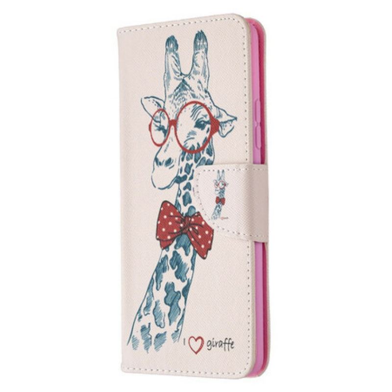 Flip Cover Samsung Galaxy A42 5G Brainy Giraf
