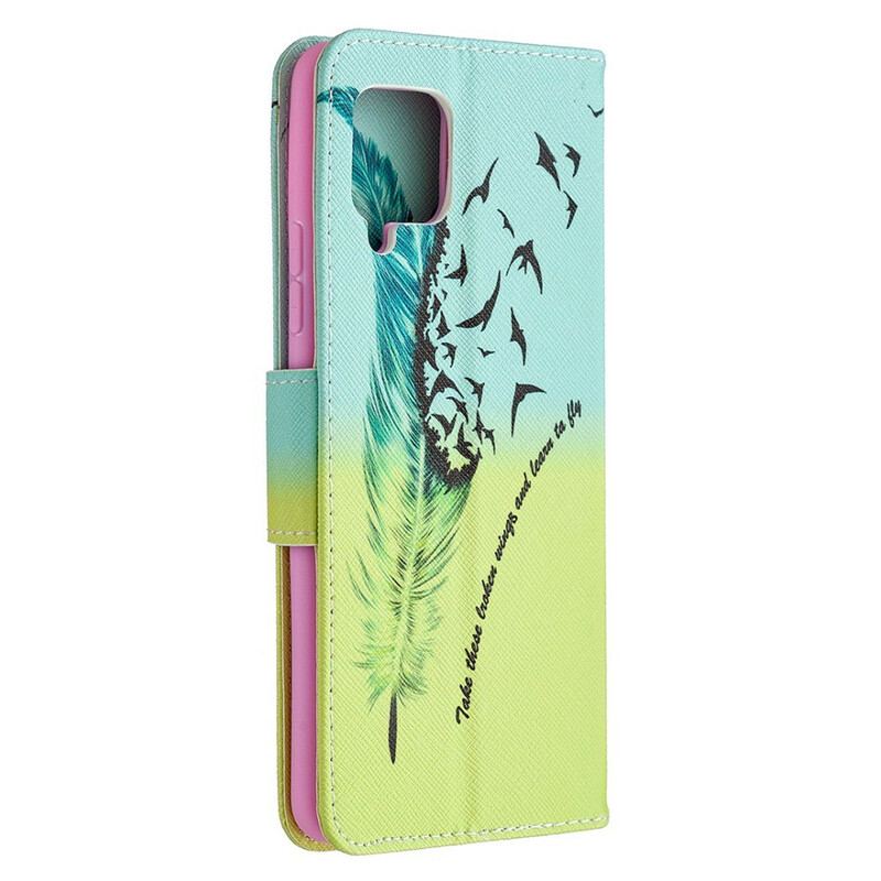 Flip Cover Samsung Galaxy A42 5G Lære At Flyve