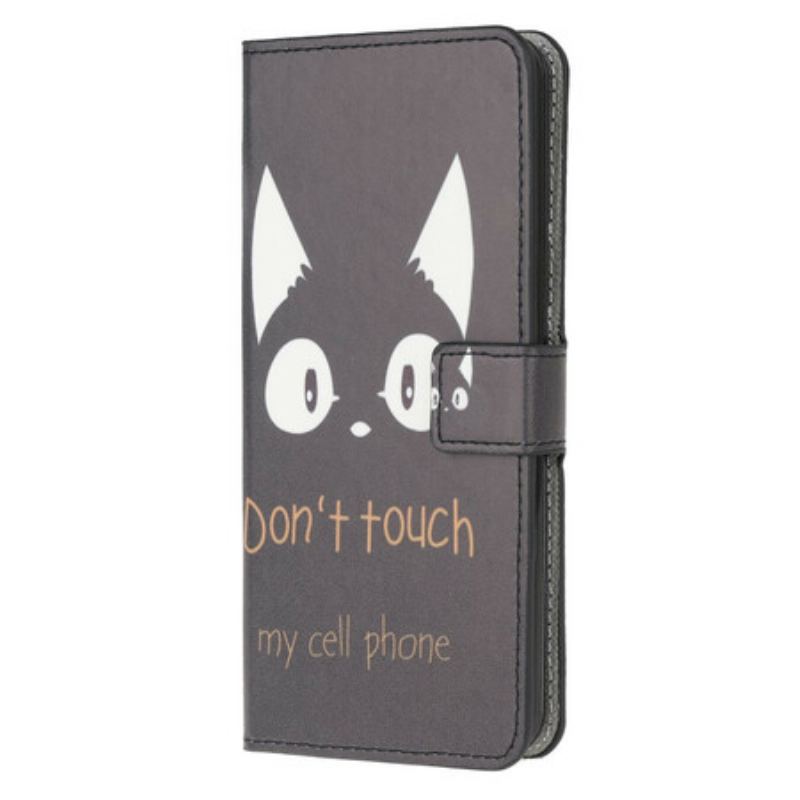 Flip Cover Samsung Galaxy A42 5G Rør Ikke Ved Min Mobiltelefon