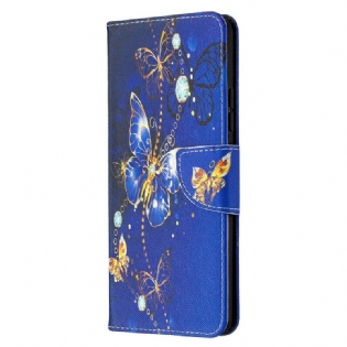 Flip Cover Samsung Galaxy A42 5G Sommerfugle Konger