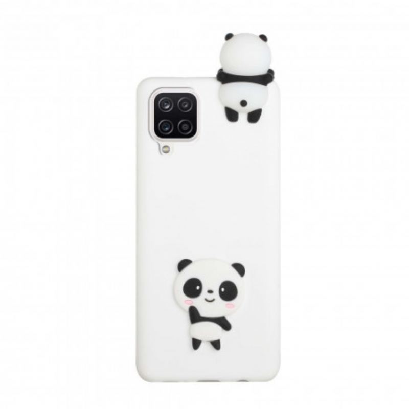 Mobilcover Samsung Galaxy A42 5G Min Panda 3d