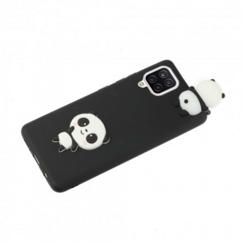Mobilcover Samsung Galaxy A42 5G Min Panda 3d