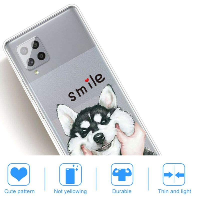 Mobilcover Samsung Galaxy A42 5G Smile Hund