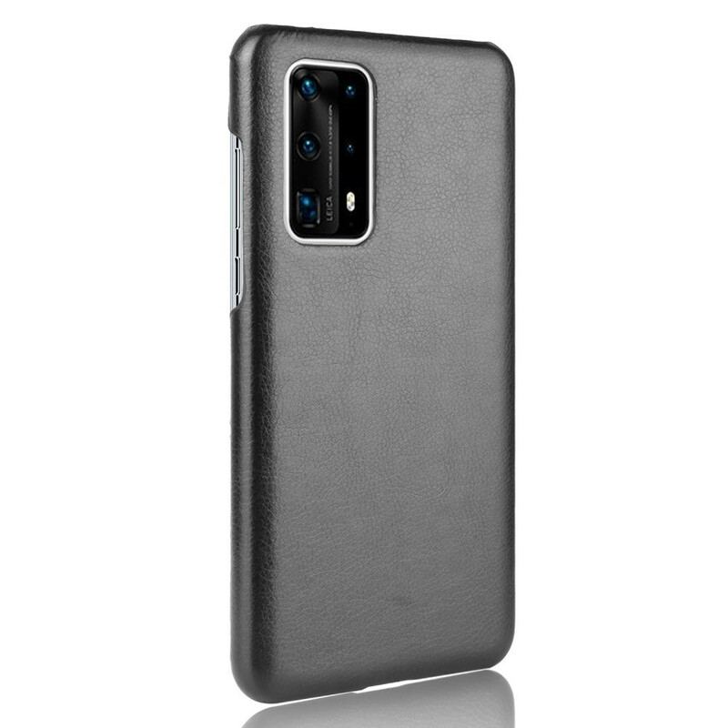 Cover Huawei P40 Pro Plus Litchi Performance Lædereffekt