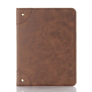Etui iPad Pro 11" (2020) Imiteret Læder Elegant Stil