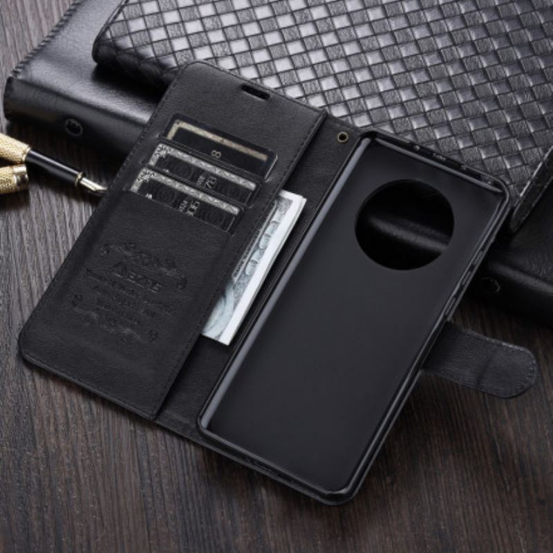 Læder Cover Huawei Mate 40 Pro Azns Imiteret Læder