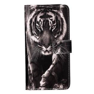 Flip Cover Oppo Reno 11 Pro 5g Tiger I Lanire