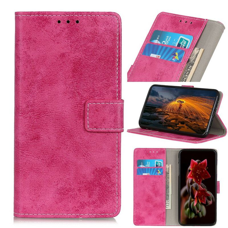 Flip Cover Samsung Galaxy A21s Vintage Kunstlæder
