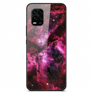 Cover Xiaomi Mi 10 Lite Blomsterfe Af Hærdet Glas