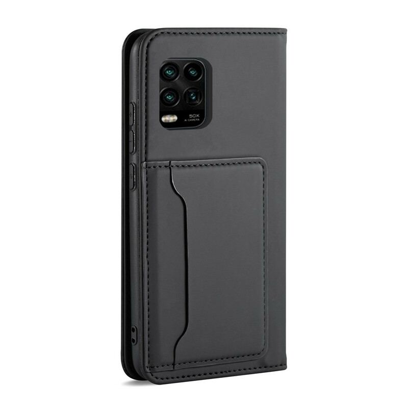 Cover Xiaomi Mi 10 Lite Flip Cover Kortholder Stativ