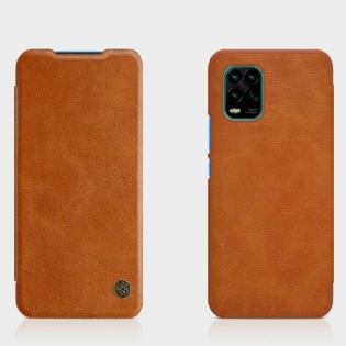 Cover Xiaomi Mi 10 Lite Flip Cover Nillkin Qin-serien