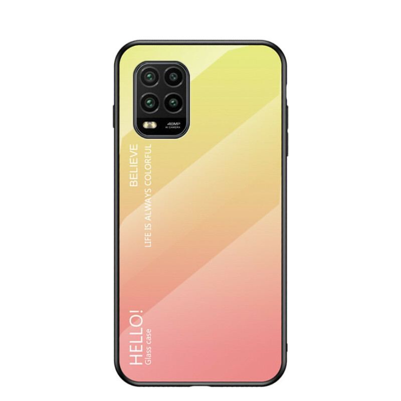 Cover Xiaomi Mi 10 Lite Hærdet Glas Hej