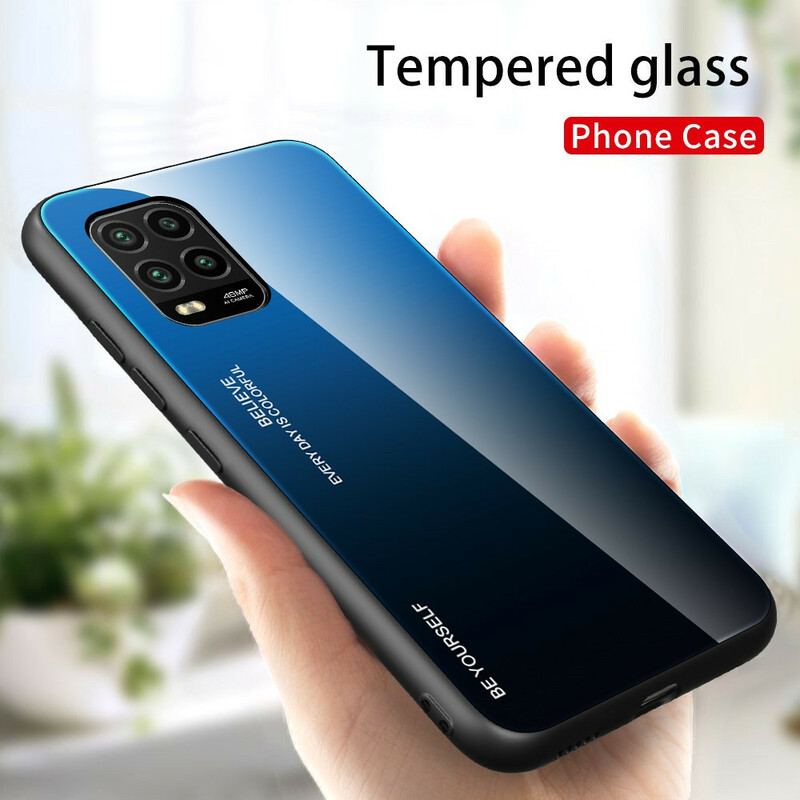 Cover Xiaomi Mi 10 Lite Hærdet Glas Vær Dig Selv