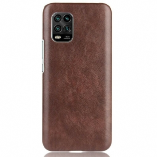 Cover Xiaomi Mi 10 Lite Litchi Performance Lædereffekt