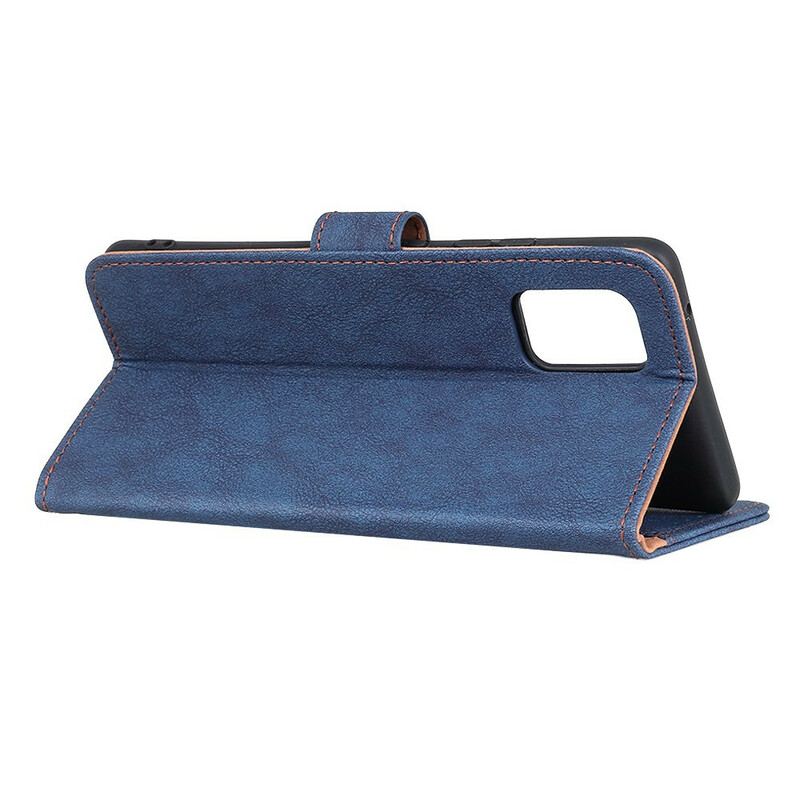 Flip Cover Xiaomi Mi 10 Lite Khazneh Retro Split Imiteret Læder