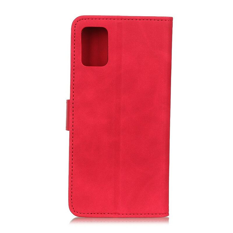 Flip Cover Xiaomi Mi 10 Lite Mat Vintage Lædereffekt Khazneh