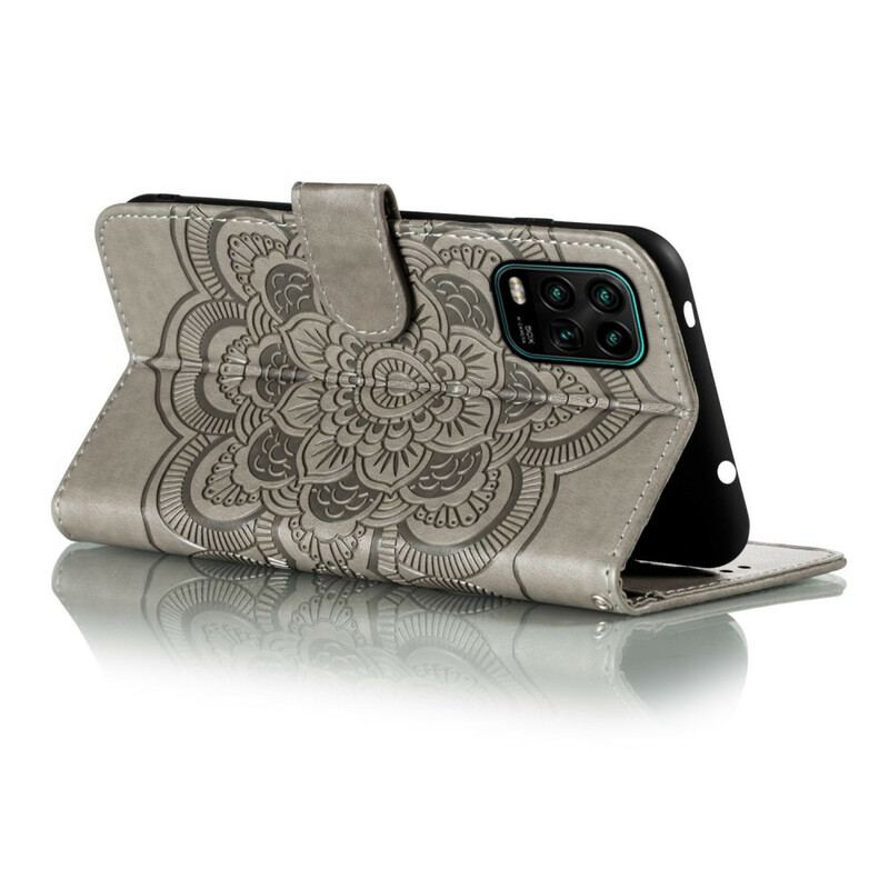 Læder Cover Xiaomi Mi 10 Lite Fuld Mandala