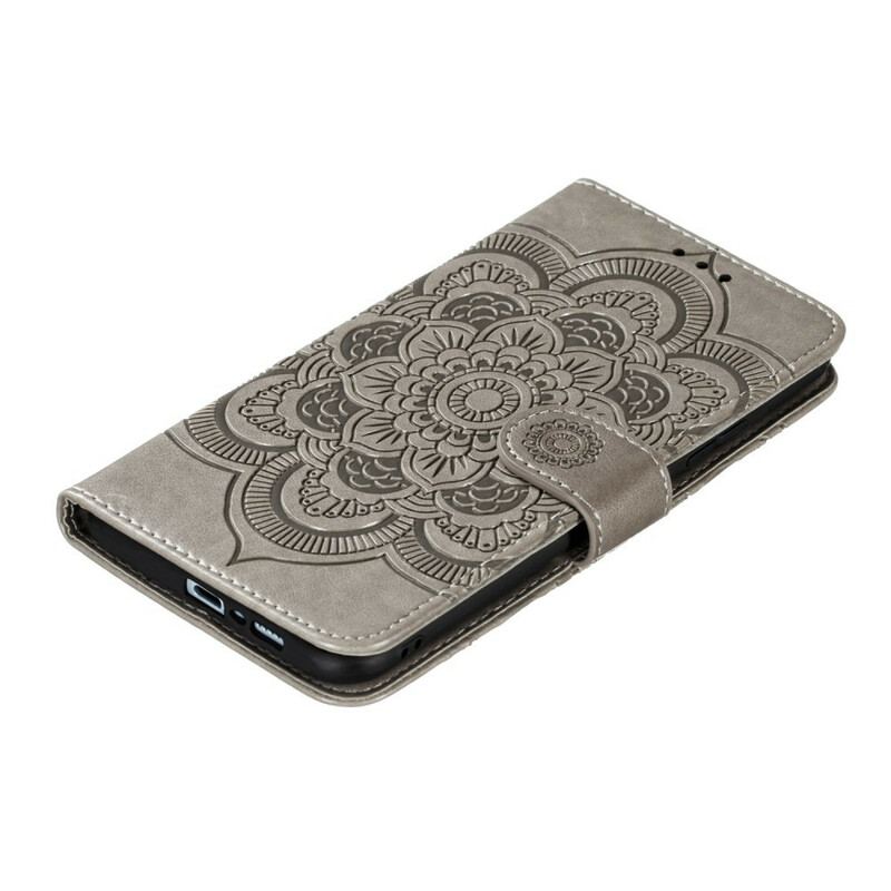 Læder Cover Xiaomi Mi 10 Lite Fuld Mandala