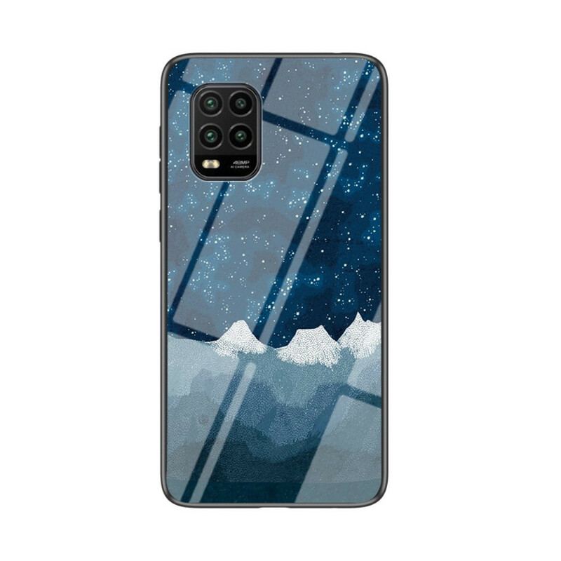 Mobilcover Xiaomi Mi 10 Lite Premium Farver Hærdet Glas