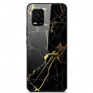 Mobilcover Xiaomi Mi 10 Lite Supreme Marmor Hærdet Glas