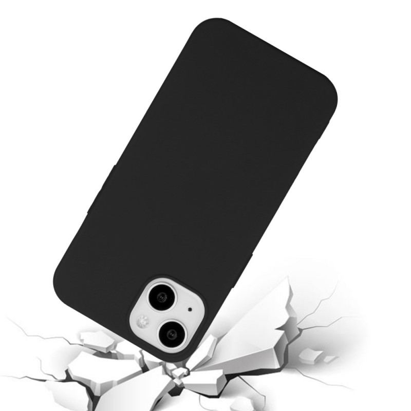 Cover iPhone 14 Plus Enkelt Mat Silikone