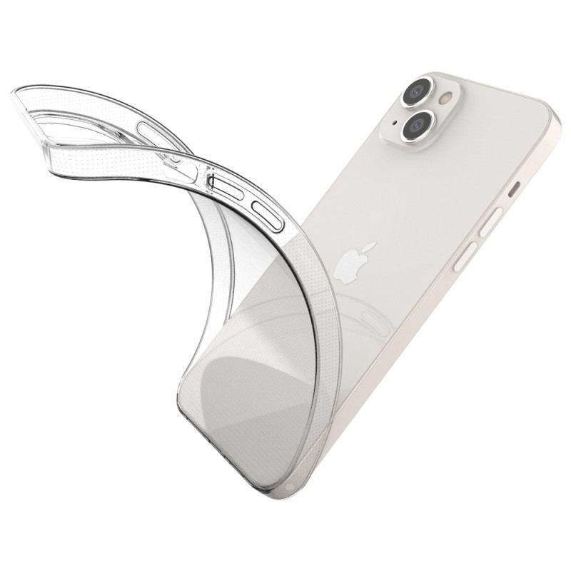 Cover iPhone 14 Plus Gennemsigtig Anti-gulning