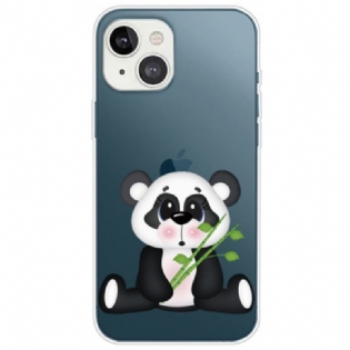 Cover iPhone 14 Plus Sømløs Sad Panda