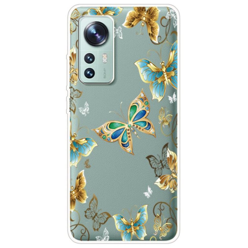 Mobilcover Xiaomi 12 / 12X Flugt Af Sommerfugle