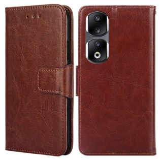Flip Cover Honor 90 Pro Retro Stil