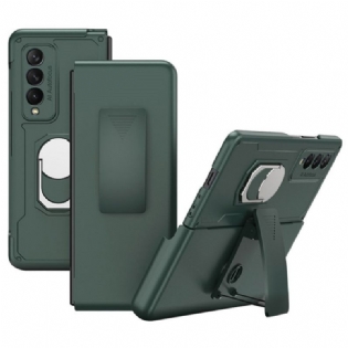 Cover Samsung Galaxy Z Fold 3 5G Med Ring Og Holder Gkk